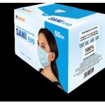 Hygiëne Masker Non woven EN14683 Type I | Kleur: Blauw Verpakt per omdoos à 2.000 stuks (40 dispensers à 50 stuks) | 1.99.00.100.03 - JSK Handelsonderneming