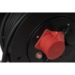 2211.113.2301.23  - JUMBO kabelhaspel 2.0 in zwart, 3 contactdozen, 1 CEE contactdoos, H07RN-F 3G2,5 mm², 30 m - EAN: 4028232489840