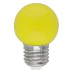 54535 | LED kogellamp 0,9W - E27 "gekleurd" geel | EAN-Code: 9008420545355 - JSK Handelsonderneming