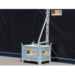 Verzinkte stapelbak 800x500x400 mm - 1.800-9.000 kg