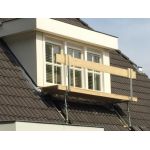 Protection de bord de chevalet de toit, y compris support de main courante pour les travaux de toiture et solaire - JSK Handelsonderneming