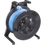 Professionele Bouwhaspel | Kabelhaspel | 25 meter 3G1.5 H07RN-F | 200.114.1251 - JSK Handelsonderneming