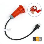 162>325 | SIROX CEE-adapter 16A2-polig -> 32A 5-polig 400 V - 1446.162325