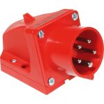 CEE opbouw toestelcontactdoos 32A 5-polig | 415V 6h | PCE 525-6V | kleur Rood | 103353