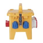 Mennekes Evergum Compact zwerfkast | 1x 32A 5p 400V | 4x randaarde-contactdozen 230V | Gratis verzending - JSK Handelsonderneming