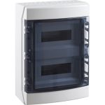 718.036 | EKONT kleinverdeler Modulebreedte 2 x 12 | Afmetingen (HxBxT) 436 x 310 x 148 mm | Beschermingsgraad IP 65 | Kleur: helder grijs (RAL 7035) - JSK Handelsonderneming