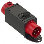 CEE Adapter stekker met overstroomschakelaar 32A Male naar CEE 16A Female | 943.6422