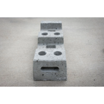 Bouwhek-voet beton universeel