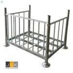 Uitneembare zijwanden set voor stapelrack 1370x1000, set van 3 stuks