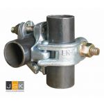 Boutkoppeling Kruis 48.3 mm | gegalvaniseerd | Right angle coupler DC-H heavy-duty | Hot-dip galvanized | DF-R003 - JSK Handelsonderneming