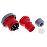 PCE 2252-6 CEE-contrastekker IP67, 5-polig, 400V, 6h 32A | 632.2526 - JSK Handelsonderneming