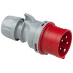 025-6ttv CEE-plug 32A 5p 6h IP44 TT SHARK | 400 V (50+60 Hz) red | KLICK *  - JSK Handelsonderneming