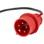 1153650 | Brennenstuhl Compacte Stroomverdeler Bkv 2/4 T Ip44 / Bouwstroomverdeler met Draaggreep, Ca. 2 M Kabel, voor Continu Gebruik Buitenshuis IP44 - JSK Handelsonderneming