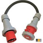 Krachtverloop CEE 125A => CEE 63A 380V-400V, ongezekerd, 1255635