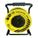 Professionele Bouwhaspel | Kabelhaspel | 25 meter 3G2.5 H07RN-F IP44 | 41091