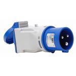 Caravan-Adapter, CEE-Stecker 16A, 3-pol. 230V, auf Schuko-Dose, 230V, PCE 9433100 - JSK Handelsonderneming