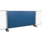 Bouwhek Afdekscherm Blauw | PE 3.41 x 1.76m | kleur: blauw - JSK Handelsonderneming