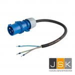 CEE-Anschlussleitung 16A 3p 5 m 3x2,5 mm² H07RN-F, 123415 - JSK Handelsonderneming