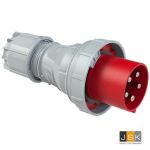 045-6 CEE Stekker 125A 5-polig, 400 V (50+60 Hz) rood, 6h IP67 POWER TWIST - 102285 | 9003399020582