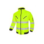 SIOEN 029A Blouson Sparrow Fluor Geel signalisatie winterblouson, met comfortabele, warme en uitneembare bontvoering 3.75.02.902