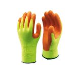 SHOWA 317 Werkhandschoenen latex | Doos 120 paar | Maat 8 (S) - 10 XL | 2.42.00.317 - JSK Handelsonderneming