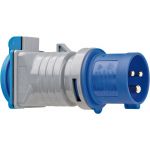 1080990 Brennenstuhl adapter met randaarde "230V/CEE 16A IP44", grijs blauw - JSK Handelsonderneming