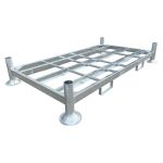 Manurack (Euro-rack) Dubbel | Dubbel Euro-Rack | Flexibel en praktisch opslagsysteem | excl. rongen 60.3 | Hart Afmetingen: L: 1845, B: 1000, H: 310(mm) | Flexibele magazijnstelling