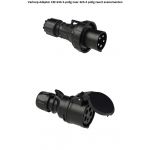 635325 Adapterleitung 63-32, Stecker 63/5, Kupplung 32/5, 0,5m 5G6 H07RN-F - 635325 Black Edition - JSK Handelsonderneming