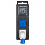 XS.000.0000-S Veiligheidsverdeler POWER X-Line S Henkelmann, voor binnen- en buitengebruik, met name in havens en op campings