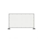 PE hekwerkkleed 1300, 3.41 x 1.76 (mtr), Standard 150 gr/m², kleur: wit