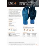 PSP 10-188 Allround Double Latex Pro Werkhandschoen (Doos 144 paar) (Maten 8-11) 2.01.10.188