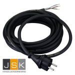 Machinekabel 3,0 meter 3x1,5 mm² H07RN-F zwart klasse 1 - 104711