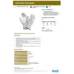 Ansell proFood Thermastat 78-110 handschoen (Doos 144 paar) (Maat 7-9)