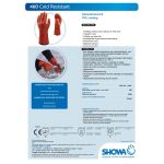 Showa 460 Cold Resistant handschoen (Doos 60 paar) (Maten M-L-XL) - Winterhandschoen