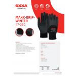 OXXA® Maxx-Grip-Winter 47-280 handschoen (Doosverpakking 72 paar) (Maten 9-11), uitstekende grip en zijn anatomisch gevormd en beschermen tegen koude handen