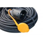 Professionele Bouwhaspel | Kabelhaspel | 25 meter 3G1.5 H07RN-F | Relectric | Relec492190 | Gratis verzending