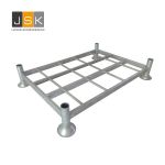 Stapelrek Eurorack Enkel 1370x1000 mm Basisstelling,Stapelrack, Stapelrekken, Rongenpallet, Bandenrek 1545x1180x310mm buitenmaat | Laadvermogen 1.500 kg