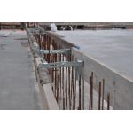 Stekeindbeugel | Stekeindbeveiliging | Beschermkap met leuninghouder | Stekbeveiliging verstelbaar verzinkt | 650100266  - JSK Handelsonderneming