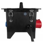 SiRoX Massief rubberen verdeler met Voedingskabel CEE-St. 32A, 3× beschermingscontact (3 × LS), 2× - XL.903.9030-3 POWER X-Line L