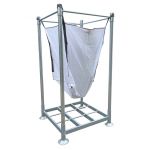 Big Bag Rack, top and base frame, load capacity 2000 kg per big bag rack, own weight 45 kg