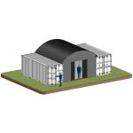 Zaagloods overkapping JSK606 (5x6m)