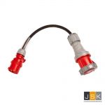 Verloopadapter CEE 32A 5p -> 63A 5p 400V - CS325635 - JSK Handelsonderneming