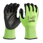 Milwaukee Hi-vis werkhandschoenen snijklasse 3/C (doos 6 paar) (maten 8-11 ) - 2.35.53.500
