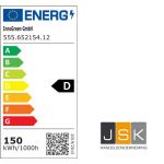 LED schijnwerper Cubic 3.0 50-150Watt bw, 840, IP65, 140lm per Watt InnoGreen, 555.652154.12