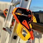 Ladderklem Borgingssysteem, Lock Jaw Ladder Grip, Toplocker, Leiterklemmen-Verriegelungssystem, Ladder Clamp Locking System, Système de verrouillage de pince d’échelle