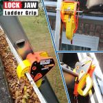 Ladderklem Borgingssysteem, Lock Jaw Ladder Grip, Toplocker, Leiterklemmen-Verriegelungssystem, Ladder Clamp Locking System, Système de verrouillage de pince d’échelle