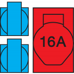 VOTHA® wandverdeler - bedraad "WORMS" 062.012.0110