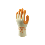 310 Orange Werkhandschoen latex (doos 10 paar) (maten 7-10) - 2.42.10.310.00