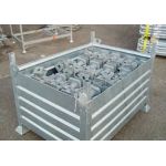 12585 Galvanized Stacking Bins | type 1250 x 850 | Geheel thermisch verzinkt | Max. hijslast 2.000 kilogram