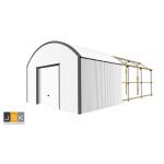 Variant Zelfbouw Loods 5.00 x 10.00 meter | Vergunningsvrij